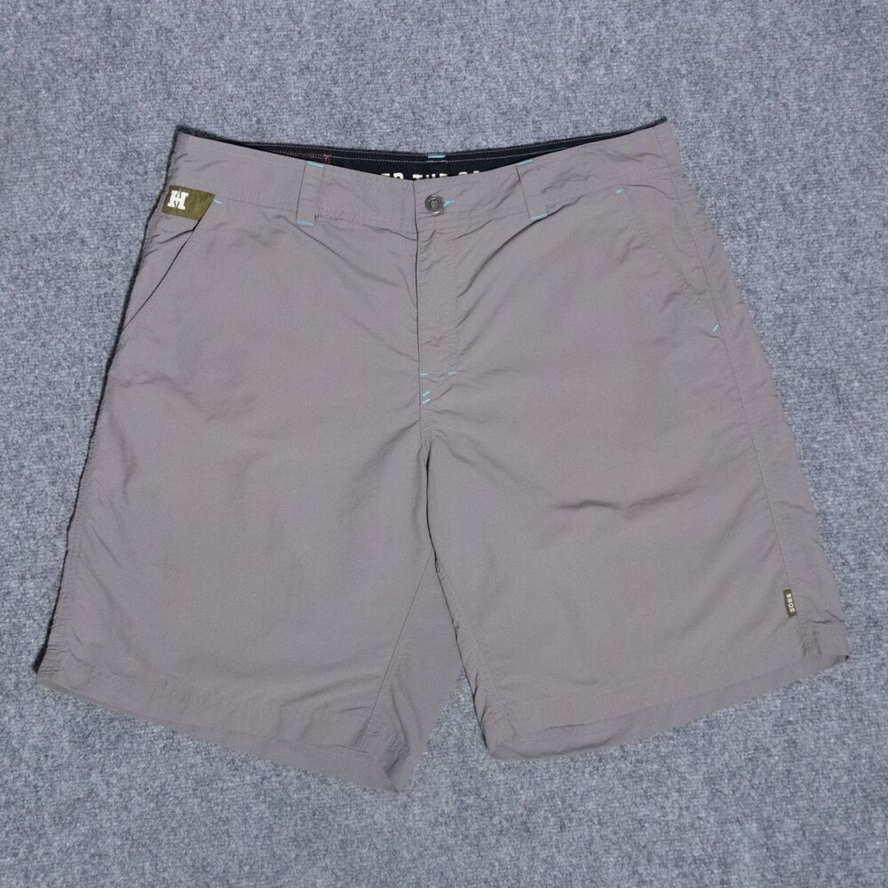 Howler Brothers Horizon Hybrid Ripstop Lightweight Performance Shorts Gray 38x10